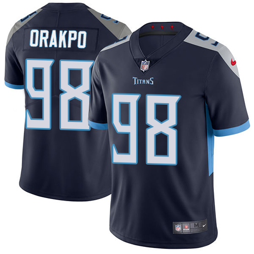Nike Titans #98 Brian Orakpo Navy Blue Alternate Youth Stitched NFL Vapor Untouchable Limited Jersey